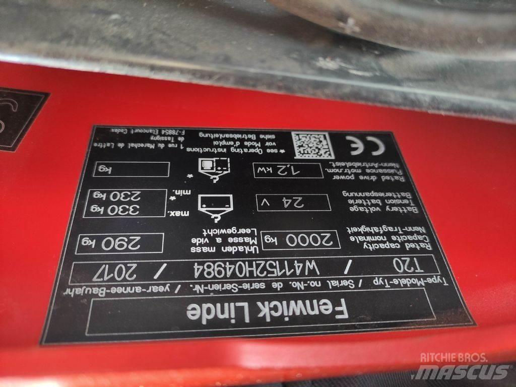 Linde T20 Nisko podizni električni viljuškar