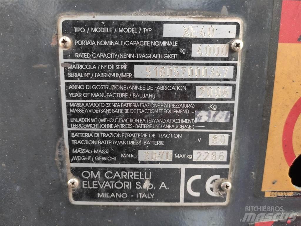 Om-Pimespo XE40 Električni viljuškari