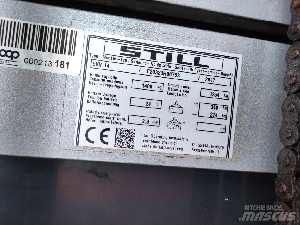 Still EXV 14 *Lack NEU* Ručni električni viljuškar