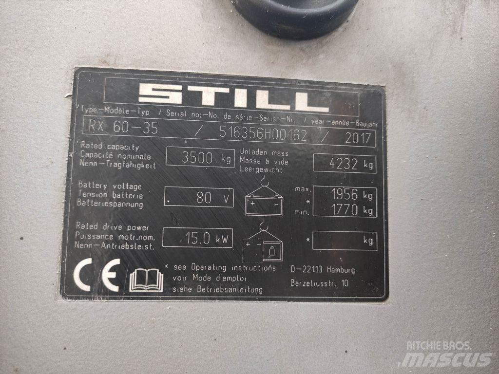 Still RX60-35 Električni viljuškari