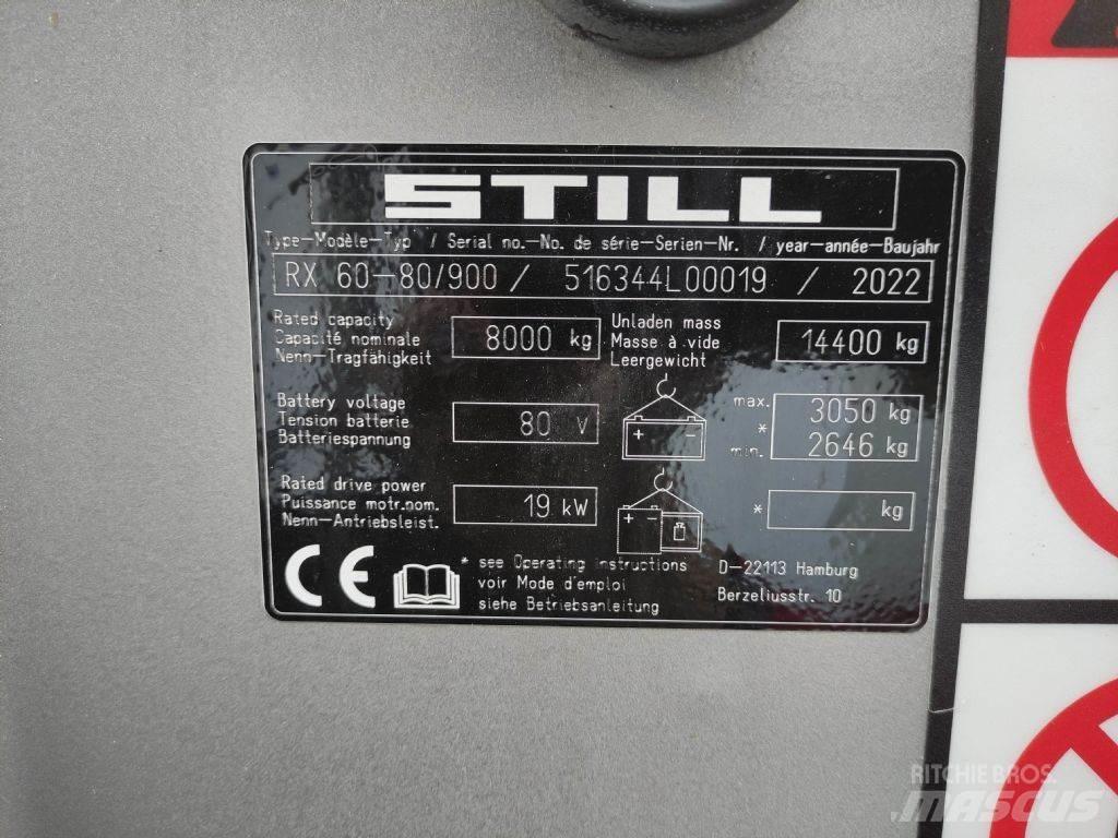 Still RX60-80/900 Električni viljuškari