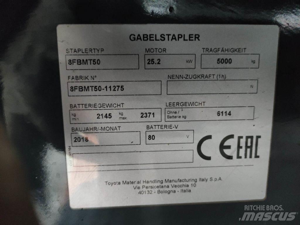 Toyota 8FBMT50 Električni viljuškari