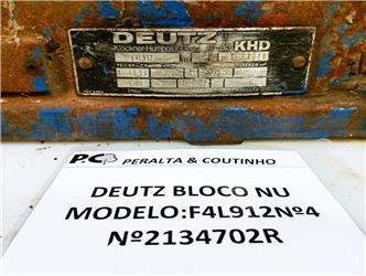 Deutz /Tipo: F4L912 Bloco do Motor Deutz F4L912 2134702R