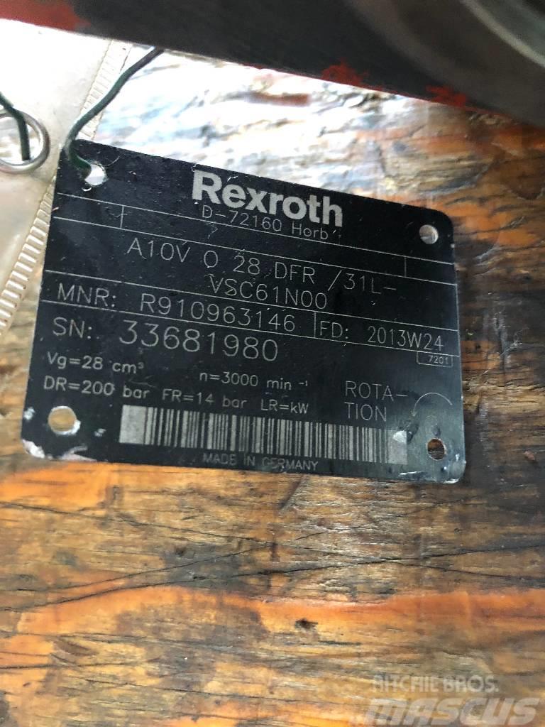 Rexroth A10V O 28 DFR/31L-VSC61N00 Ostale komponente za građevinarstvo