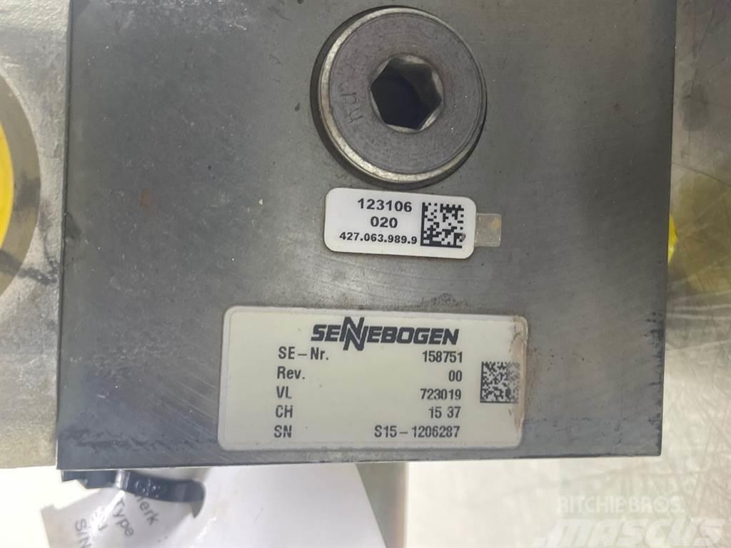 Sennebogen 835E-158751-Counter balance valve/Senkbremsventile Hydraulics