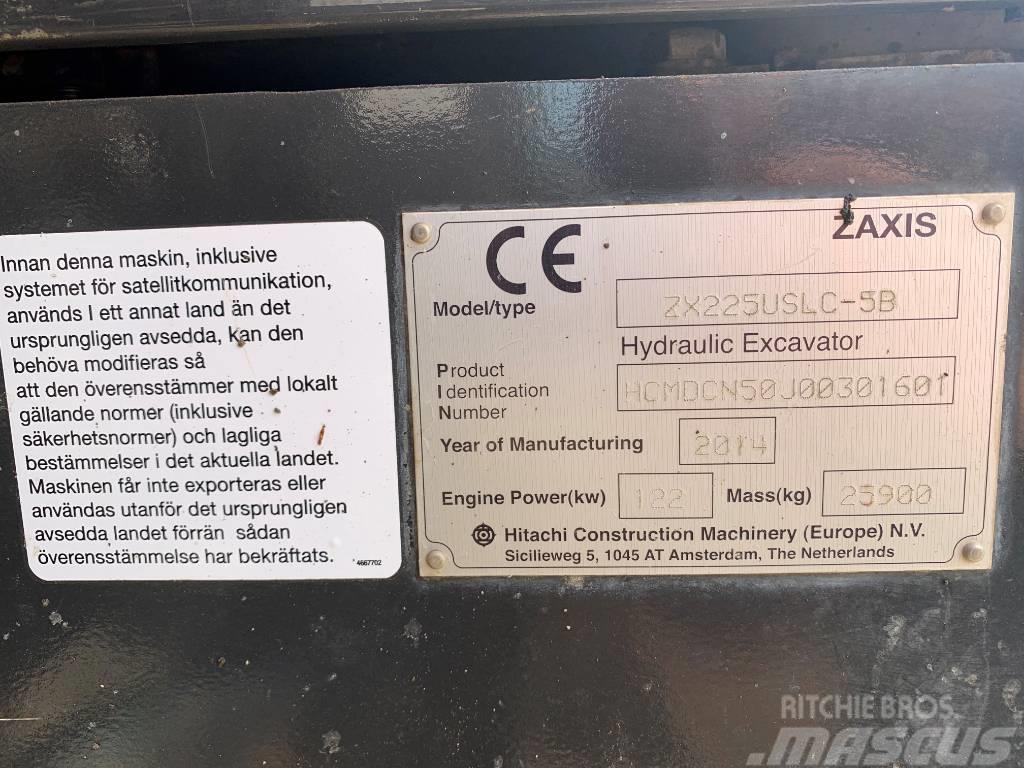 Hitachi ZX 225 USLC - 5B Bageri guseničari