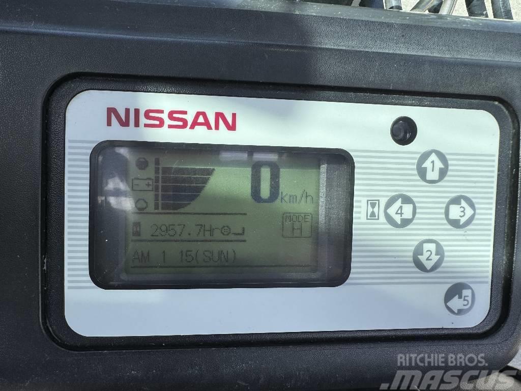 Nissan 1Q2L25Q *Triplex+Kool Reachforcks*2960 h Top Električni viljuškari