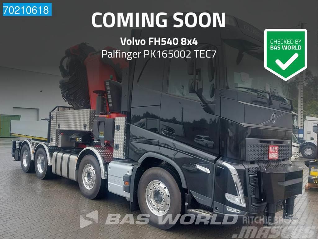 Volvo FH 540 8X4 NEW! Palfinger PK165002 TEC7 Kran Crane Kamioni sa otvorenim sandukom