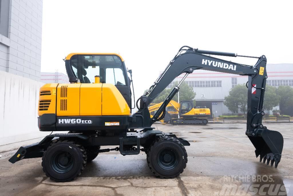 Hyundai New Brand Wheel Excavator Bageri točkaši