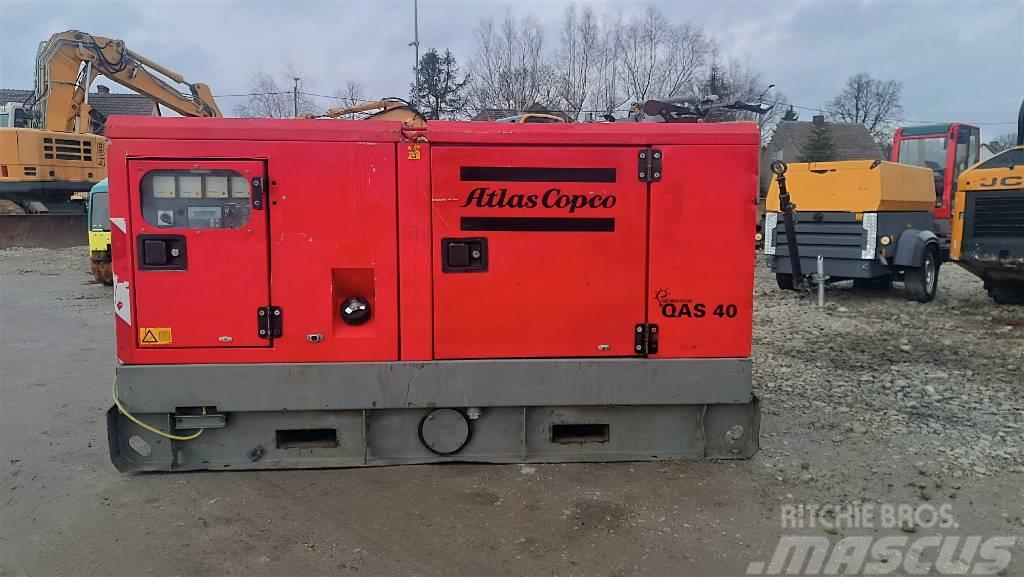 Atlas Copco QAS 40 30 50 60 INGERSOLL RAND 40 DOSSAN Dizel generatori
