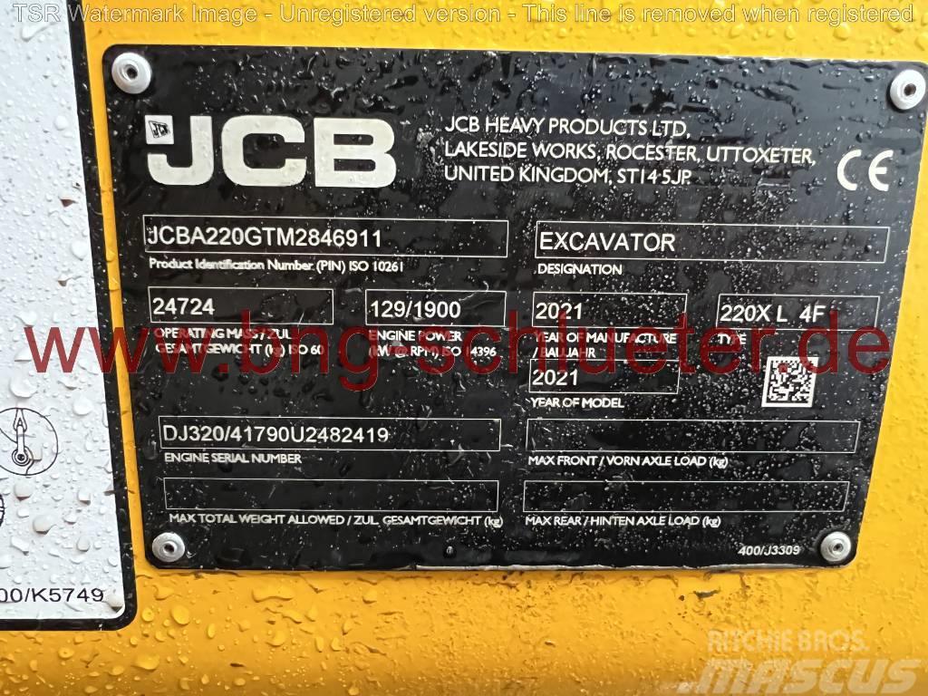 JCB 220X LC -gebraucht- Bageri guseničari