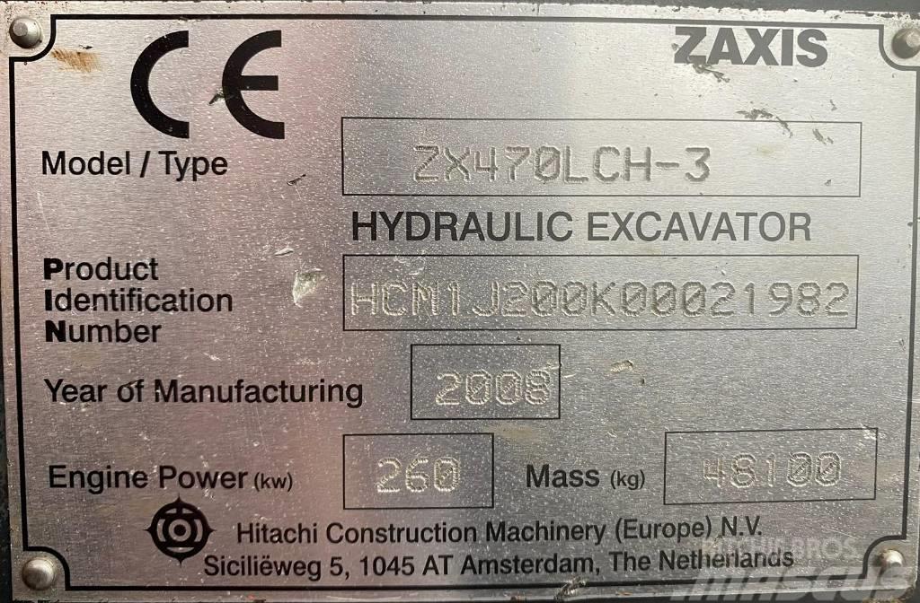 Hitachi ZX 470 LC H-3 Bageri guseničari