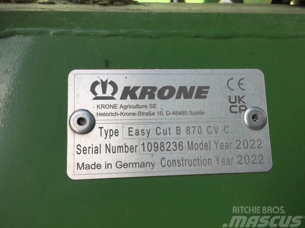 Krone Easy Cut B 870CV C Kosilice