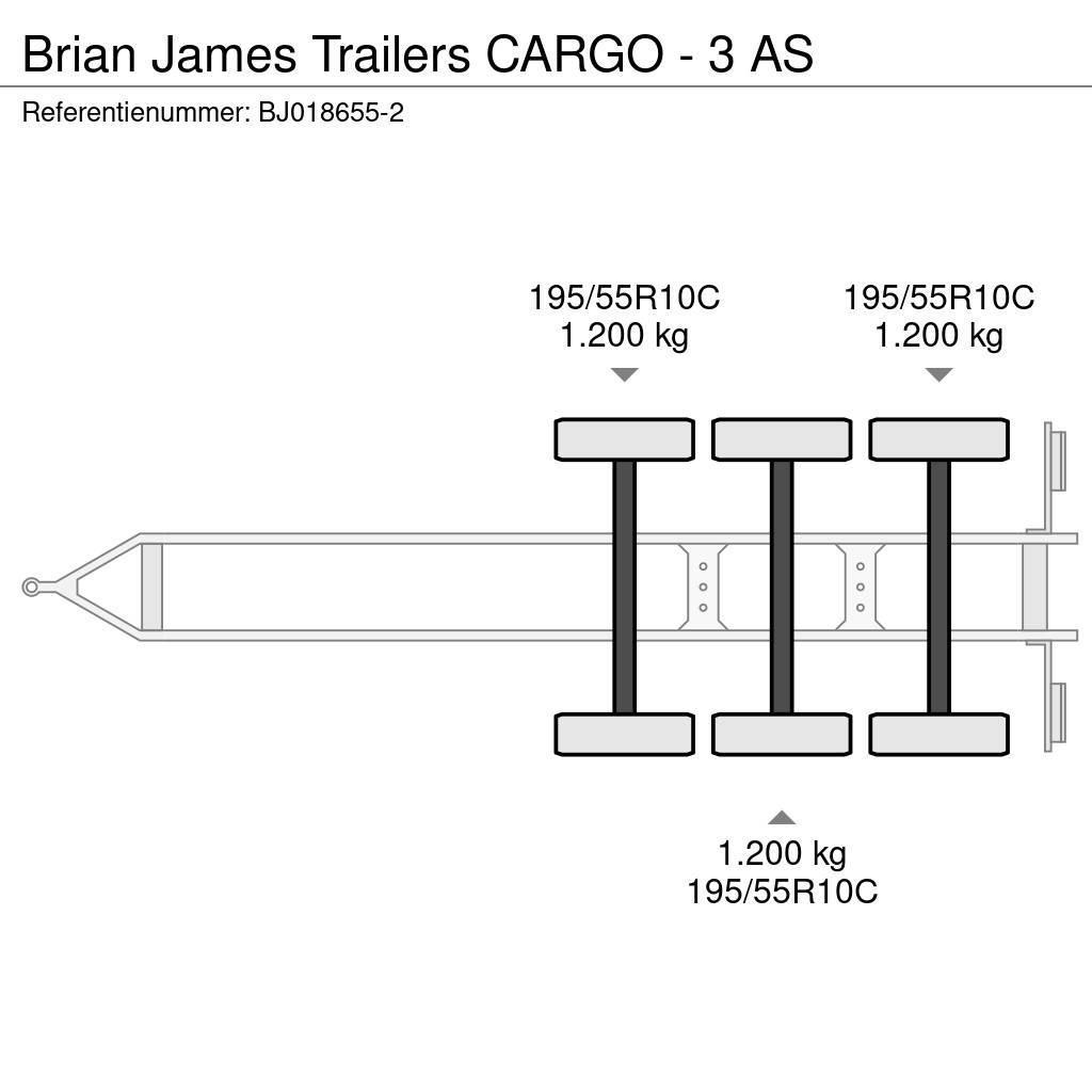 Brian James Trailers CARGO - 3 AS Autotransporter prikolice