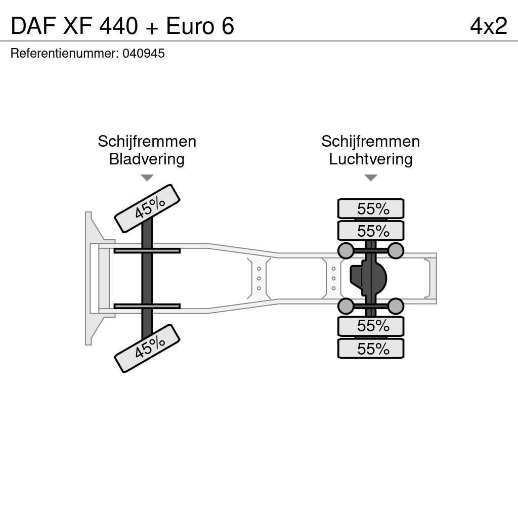 DAF XF 440 + Euro 6 Tegljači
