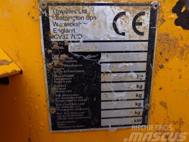 Thwaites MACH573 3T P/S Dumper Damperi za gradilište