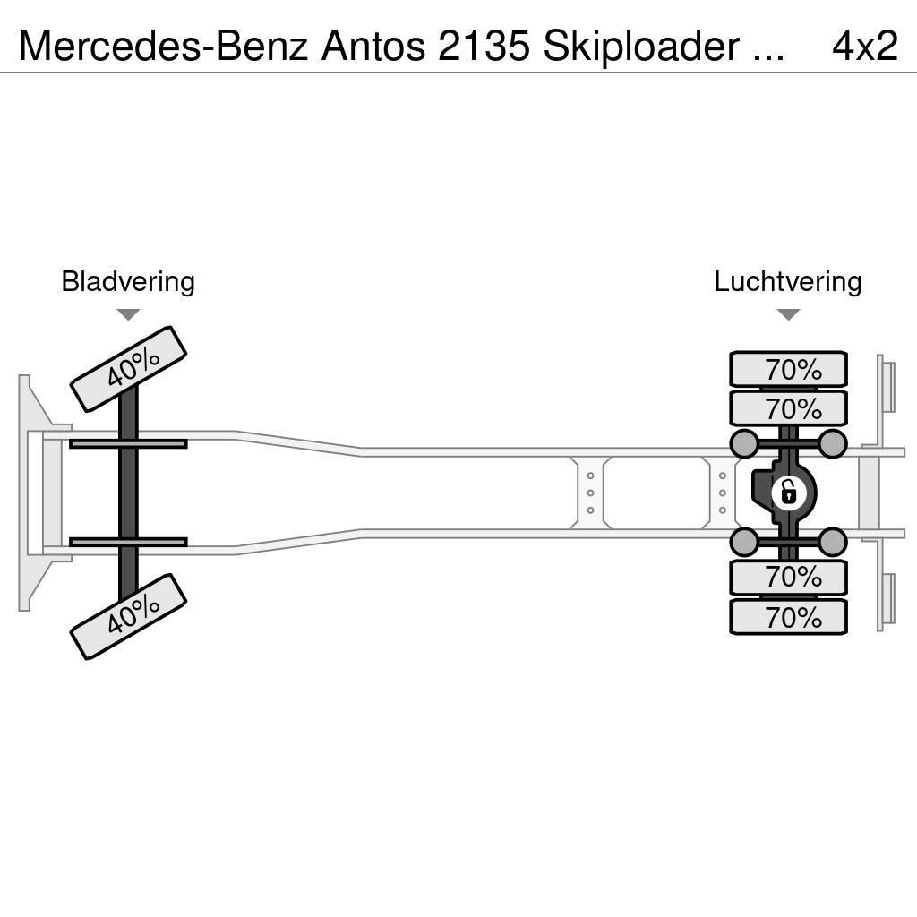 Mercedes-Benz Antos 2135 Skiploader hyvalift with remote control Komunalni kamioni