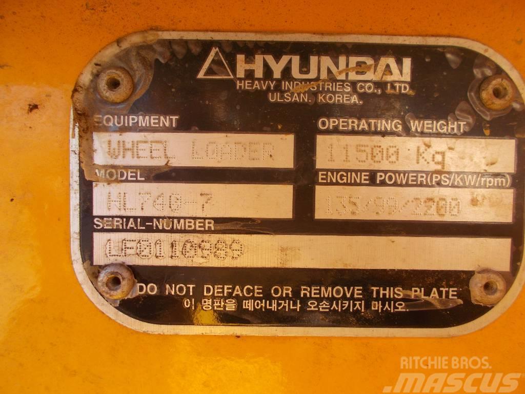 Hyundai HL 740-7 Utovarivači na točkove