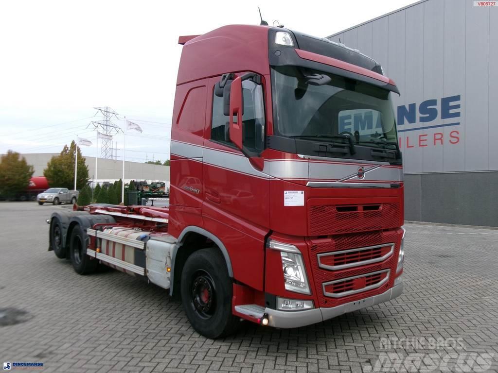 Volvo FH 540 6X2 Euro 6 container hook 21 t Rol kiper kamioni sa kukom za podizanje tereta