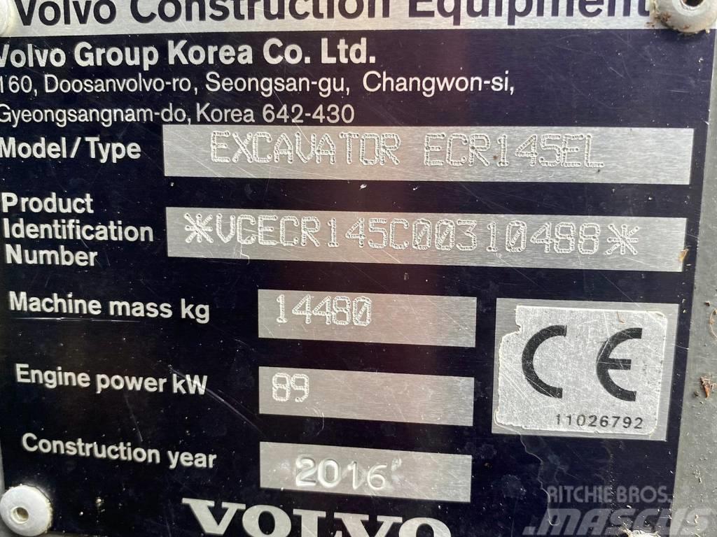 Volvo ECR145EL Bageri guseničari
