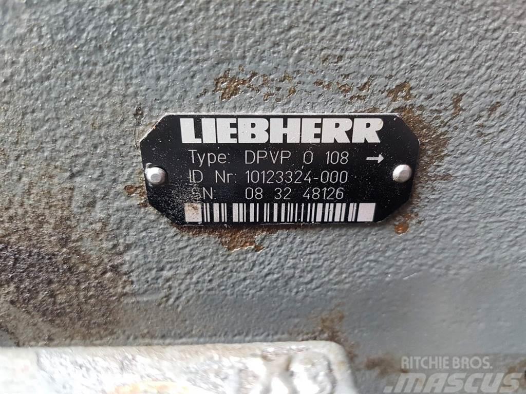 Liebherr DPVPO108-10123324-000-Load sensing pump Hidraulika