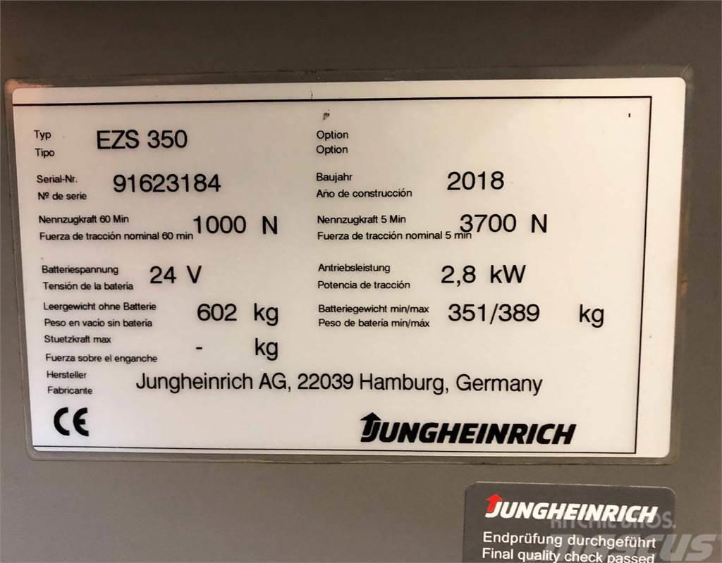 Jungheinrich EZS 350 - BJ. 2018 - NUR 1.606 STD. Mini bageri < 7t