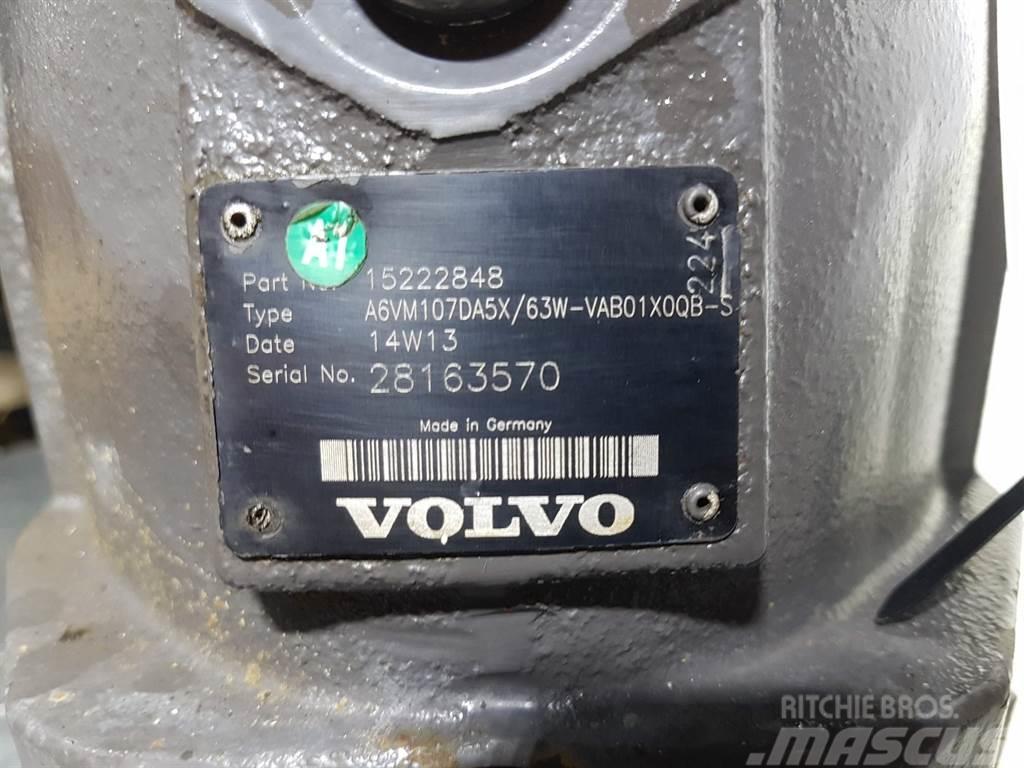 Volvo A6VM107DA5X/63W -Volvo L30G-Drive motor/Fahrmotor Hidraulika