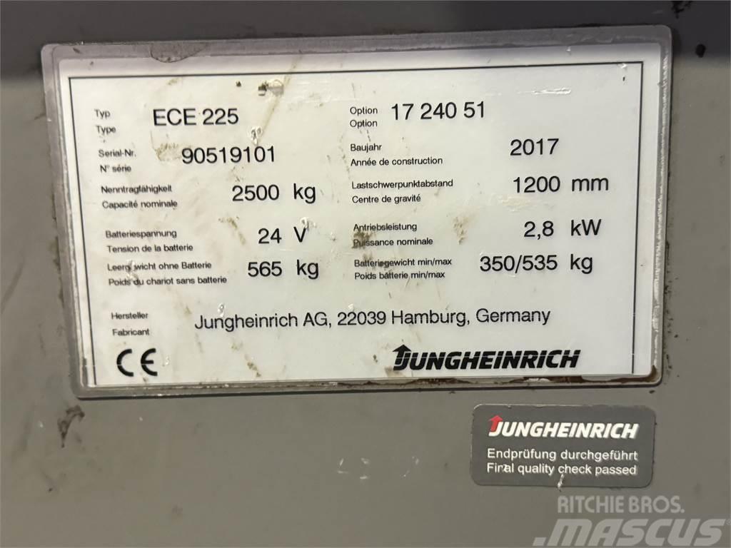 Jungheinrich ECE 225 240 - BJ. 2017 - SONDERPREIS Mini bageri < 7t