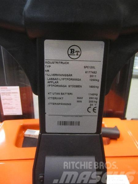 BT SPE125L Lyfthöjd 5.40 Ručni električni viljuškar