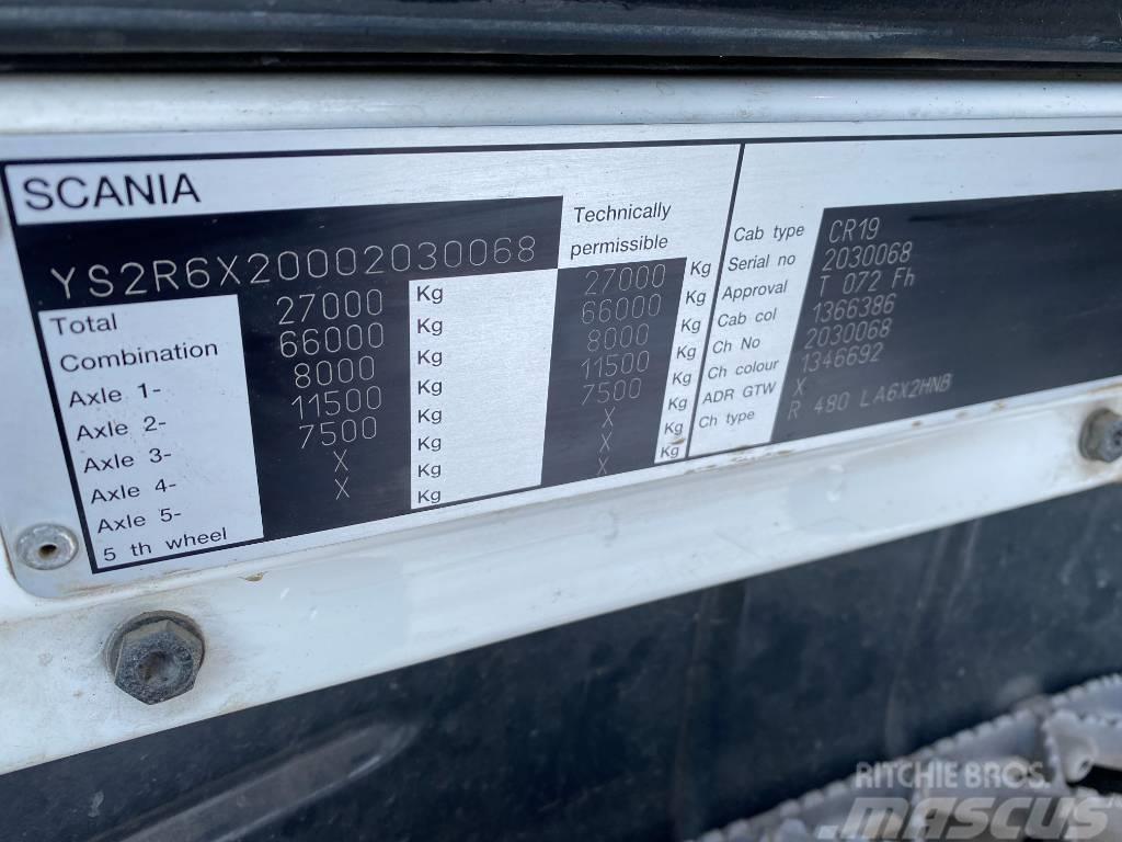 Scania R480 6x2 / RETARDER / HYDRAULICS Tegljači