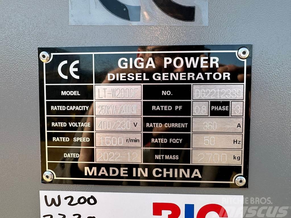  Giga power 250 kVA LT-W200GF silent generator set Ostali generatori