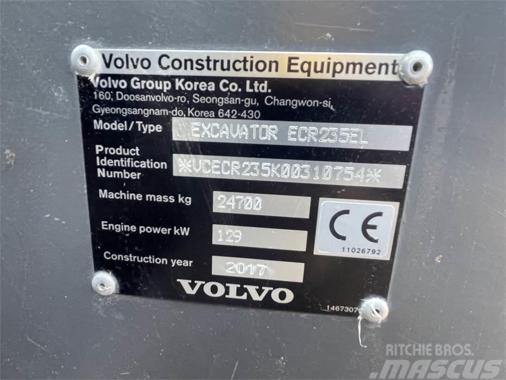Volvo ECR235EL Bageri guseničari