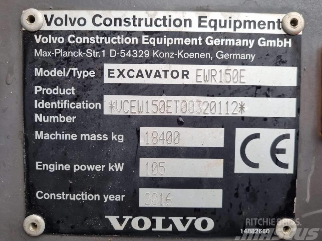 Volvo EWR 150 E Bageri točkaši