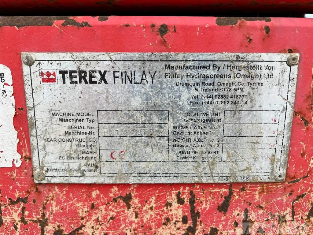 Terex Finlay 663T - New Conveyor / Good Condition Mobilna sita