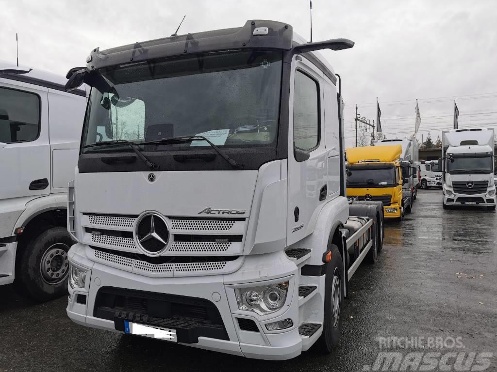 Mercedes-Benz Actros 2836 Lastväxlare Rol kiper kamioni sa kukom za podizanje tereta