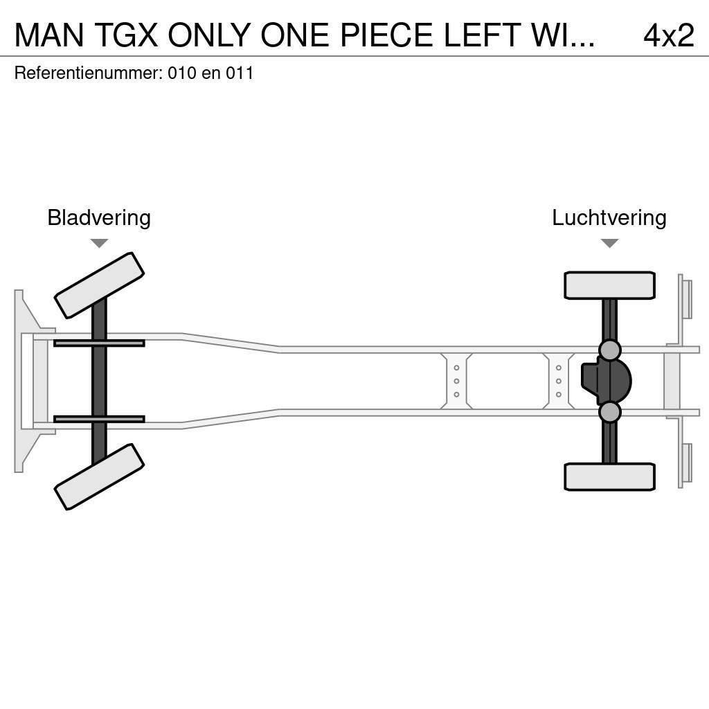 MAN TGX ONLY ONE PIECE LEFT WITH TIPPER TRAILER 36,2 2 Kiperi kamioni