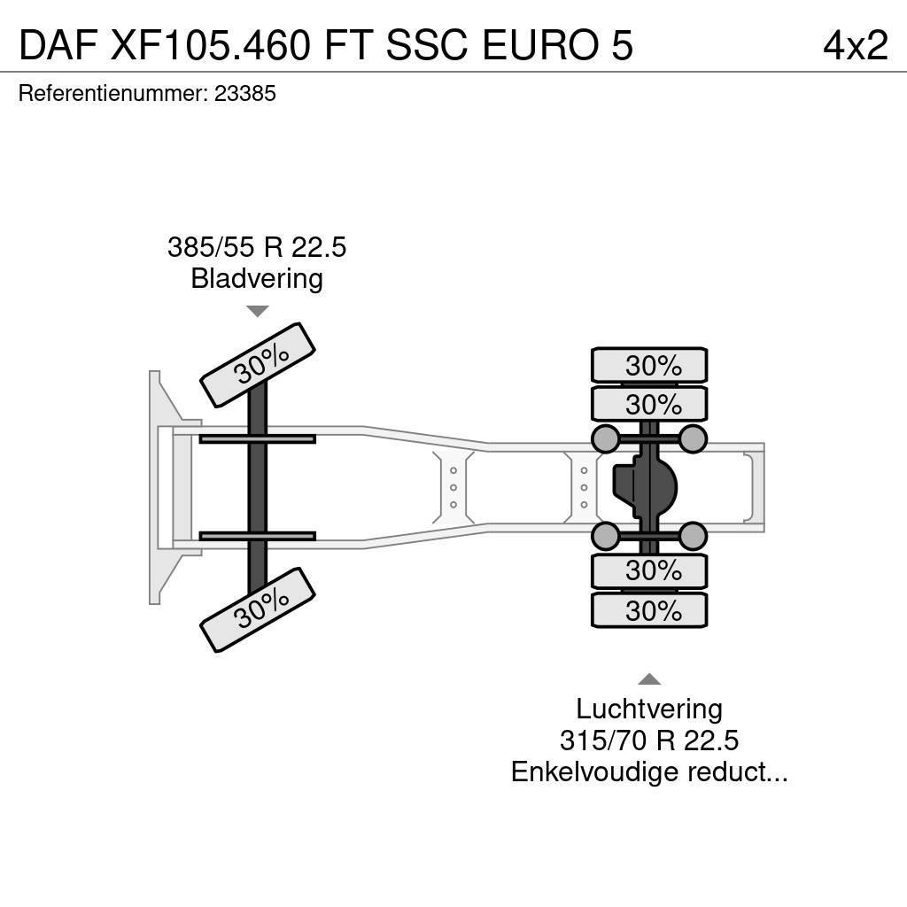 DAF XF105.460 FT SSC EURO 5 Tegljači