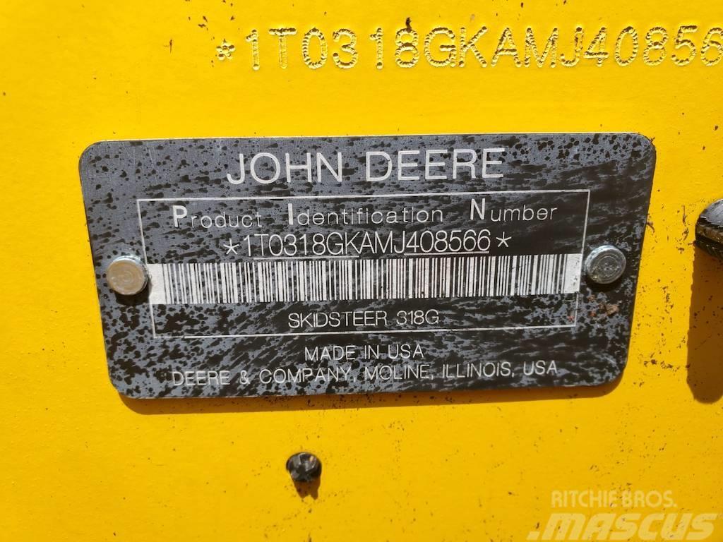 John Deere 318G Skid steer mini utovarivači