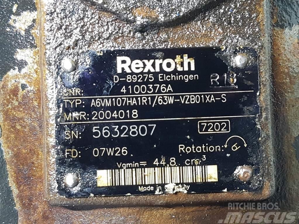 Ahlmann AZ150-Rexroth A6VM107HA1R1/63W-Drive motor Hidraulika