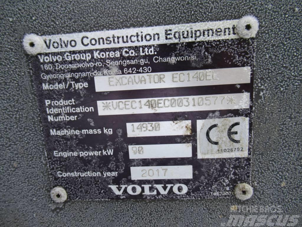 Volvo EC 140 E L Bageri guseničari