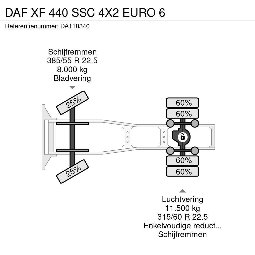 DAF XF 440 SSC 4X2 EURO 6 Tegljači