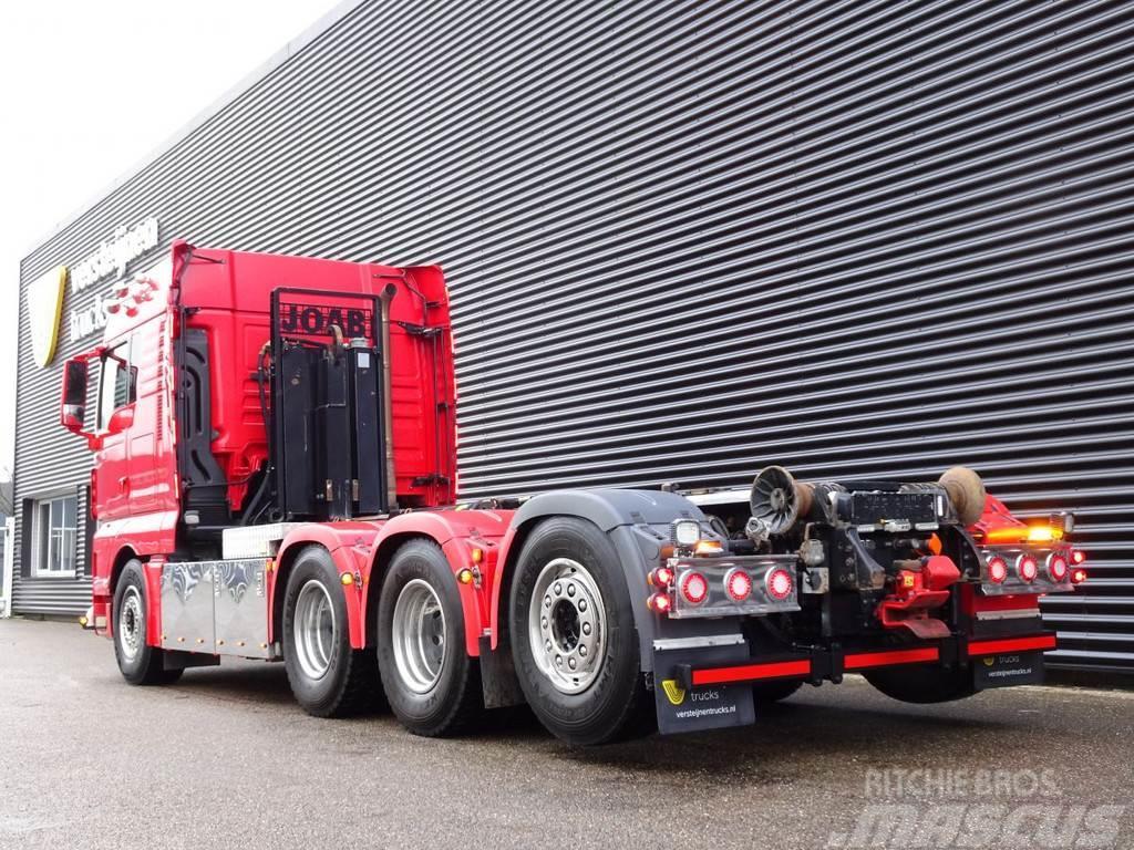 MAN TGX 35.500 8x4*4 / HAAKARM / ABROLKIPPER Rol kiper kamioni sa kukom za podizanje tereta