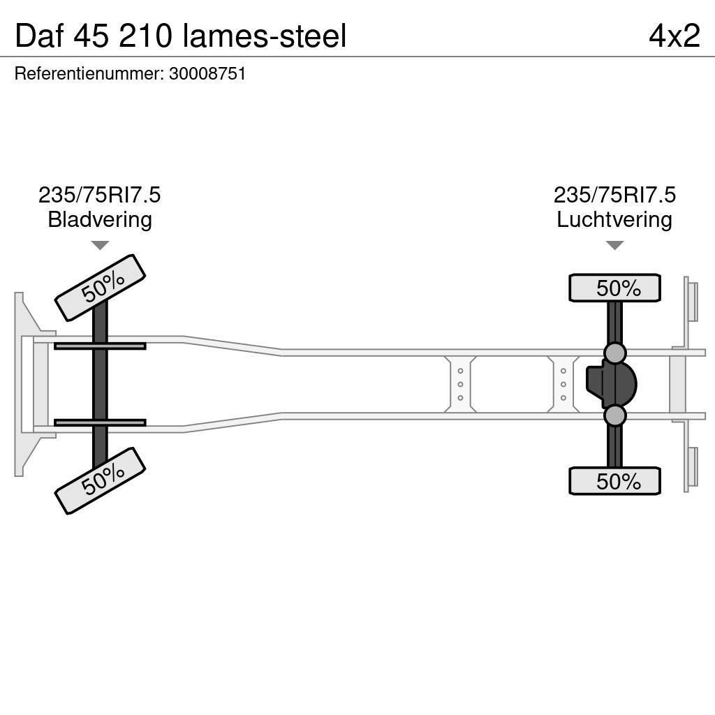 DAF 45 210 lames-steel Sanduk kamioni