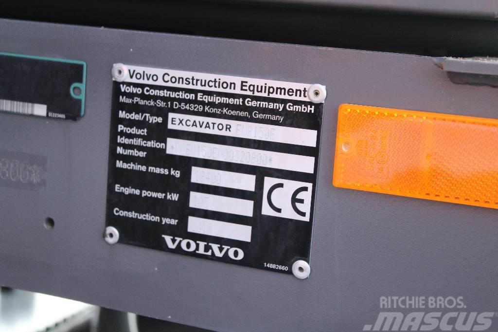 Volvo EWR 150 E / Engcon, Leica 3D, Rasvari, ym! Bageri točkaši
