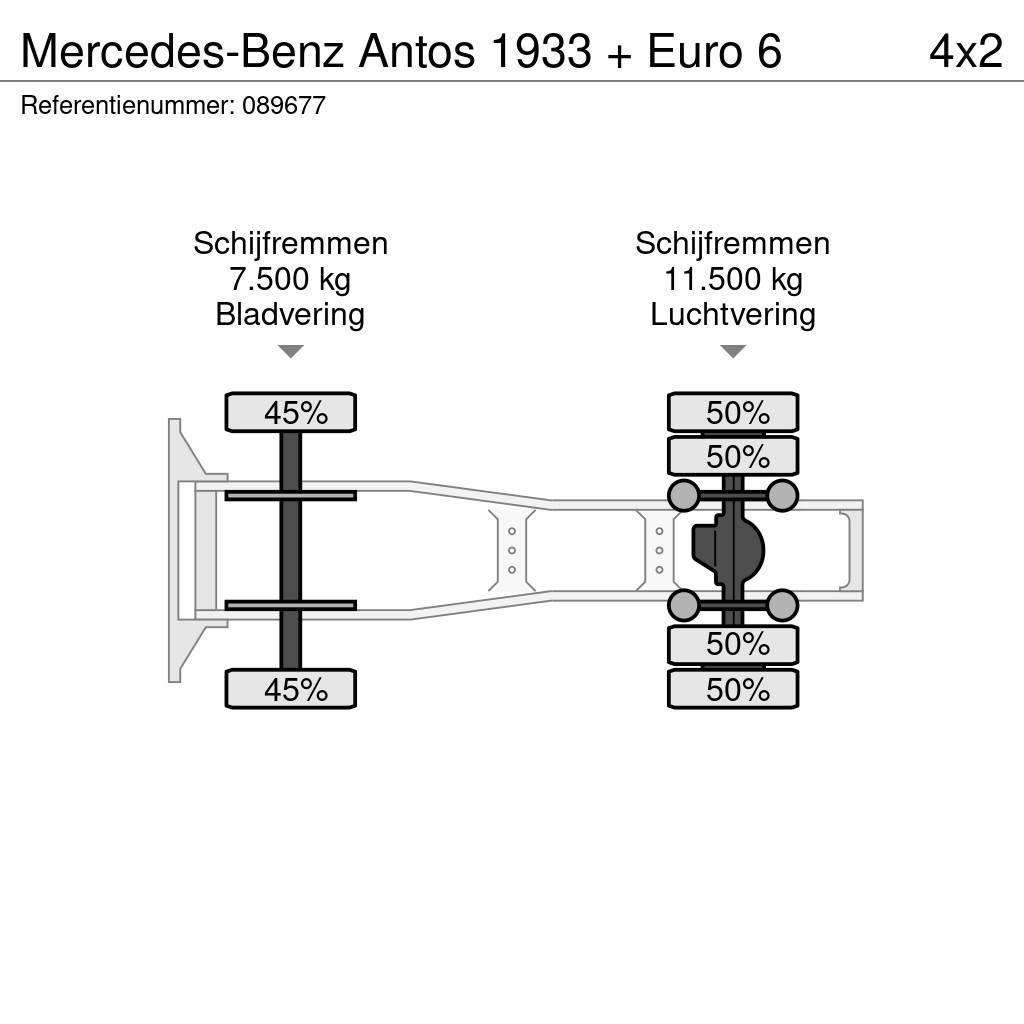 Mercedes-Benz Antos 1933 + Euro 6 Tegljači