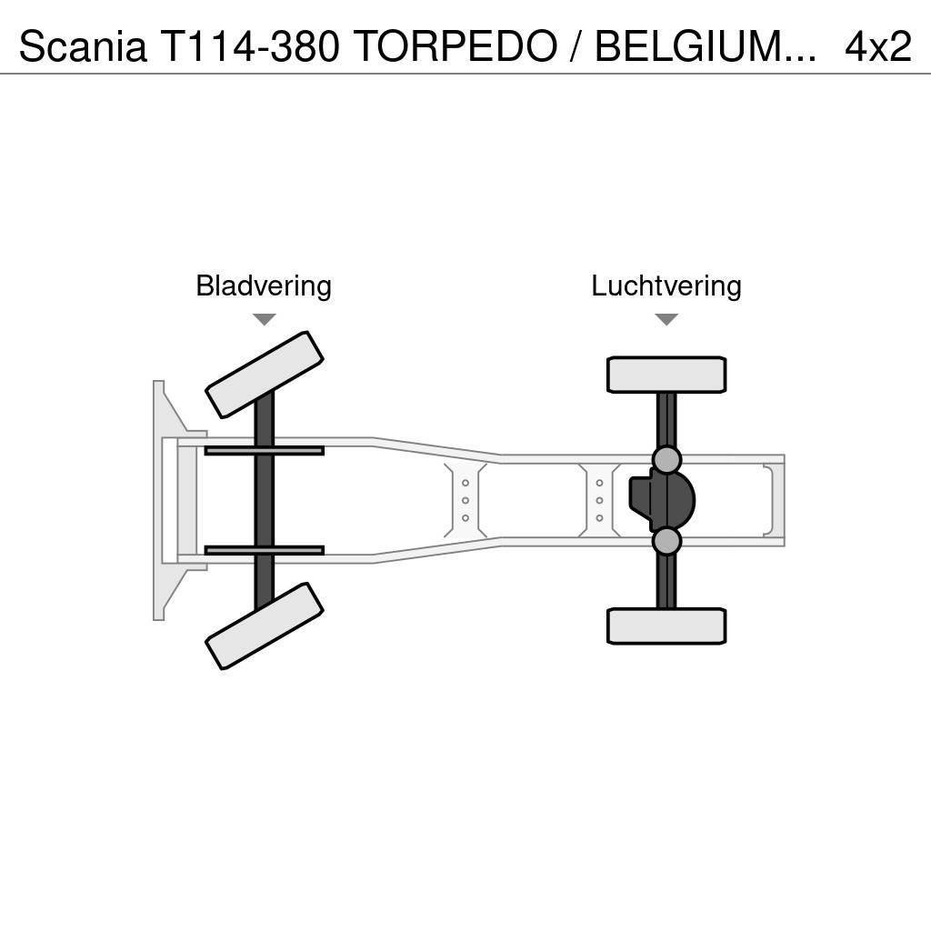 Scania T114-380 TORPEDO / BELGIUM TRUCK !! Tegljači