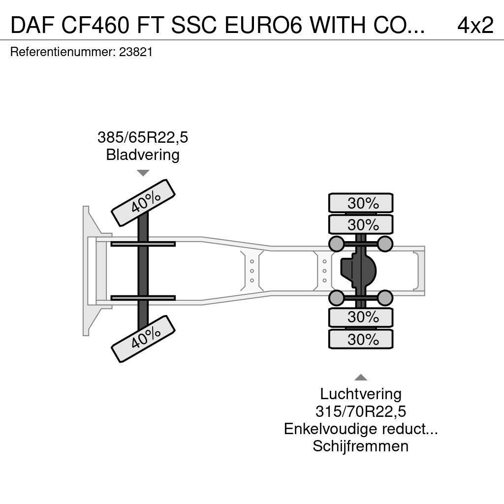 DAF CF460 FT SSC EURO6 WITH COMPRESSOR Tegljači