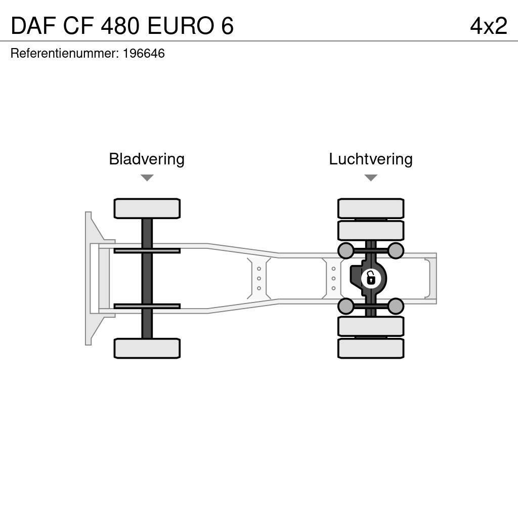 DAF CF 480 EURO 6 Tegljači