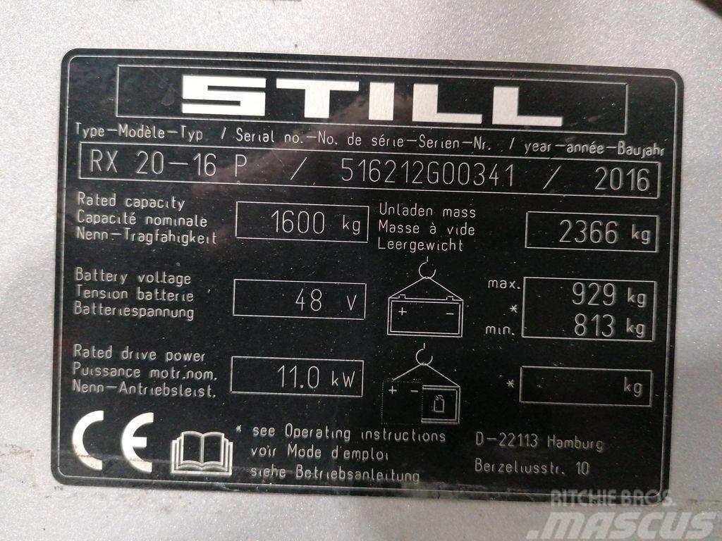 Still RX20-16P Električni viljuškari
