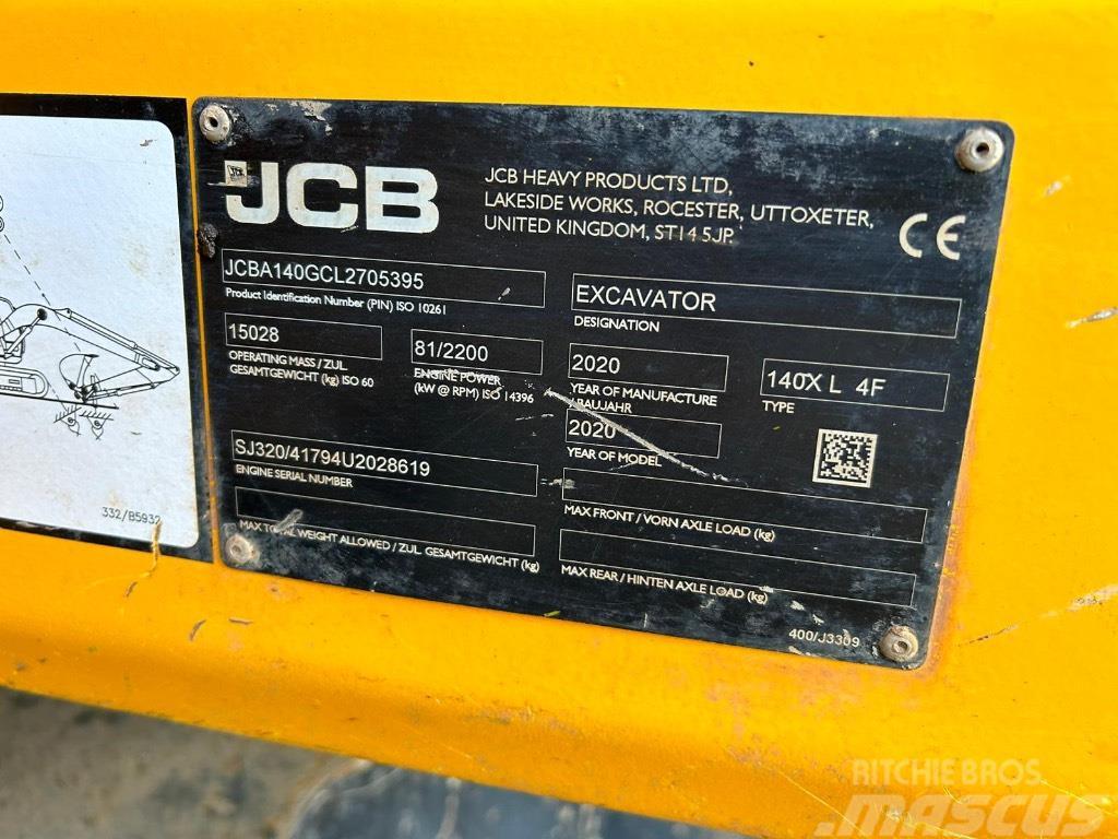 JCB 140X Bageri guseničari